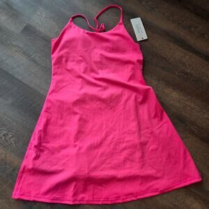 Hot Pink Tennis/Athletic Dress W/ Shorts NWT XL